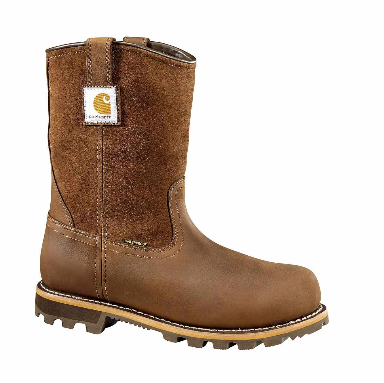 Carhartt 10" Wellington Boots: Rugged Weather Protection, Crafted for Durability.